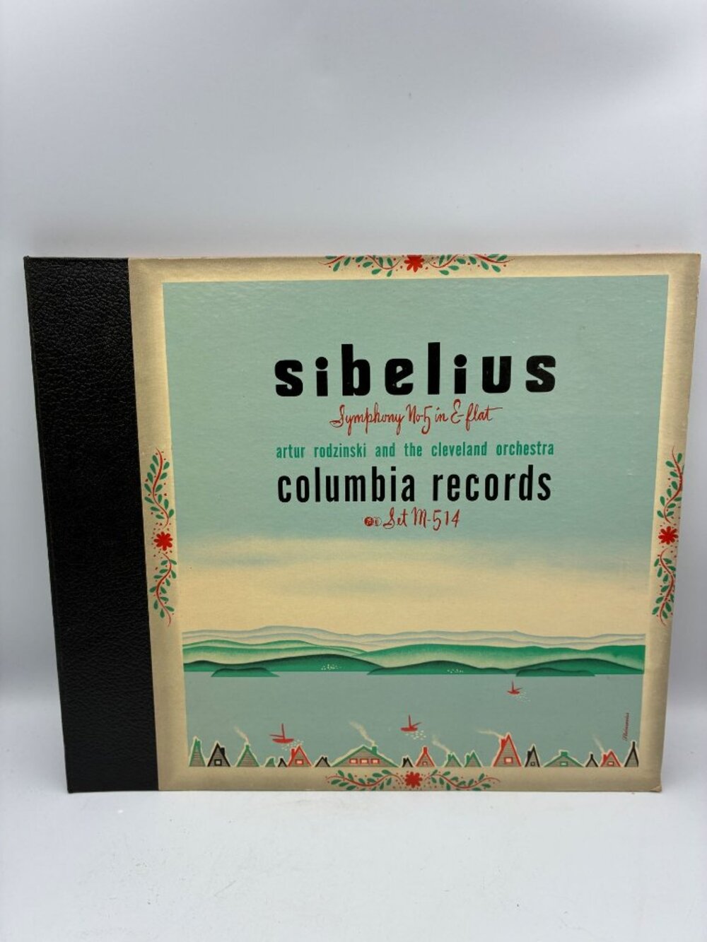 Sibelius Symphony No. 5 In E Flat Artur Rodzinski 78 RPM Columbia Masterworks
